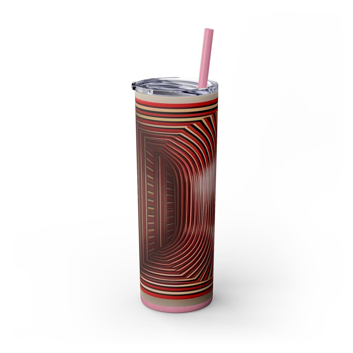 Skinny Tumbler with Straw – 20 oz Stainless Steel Cup