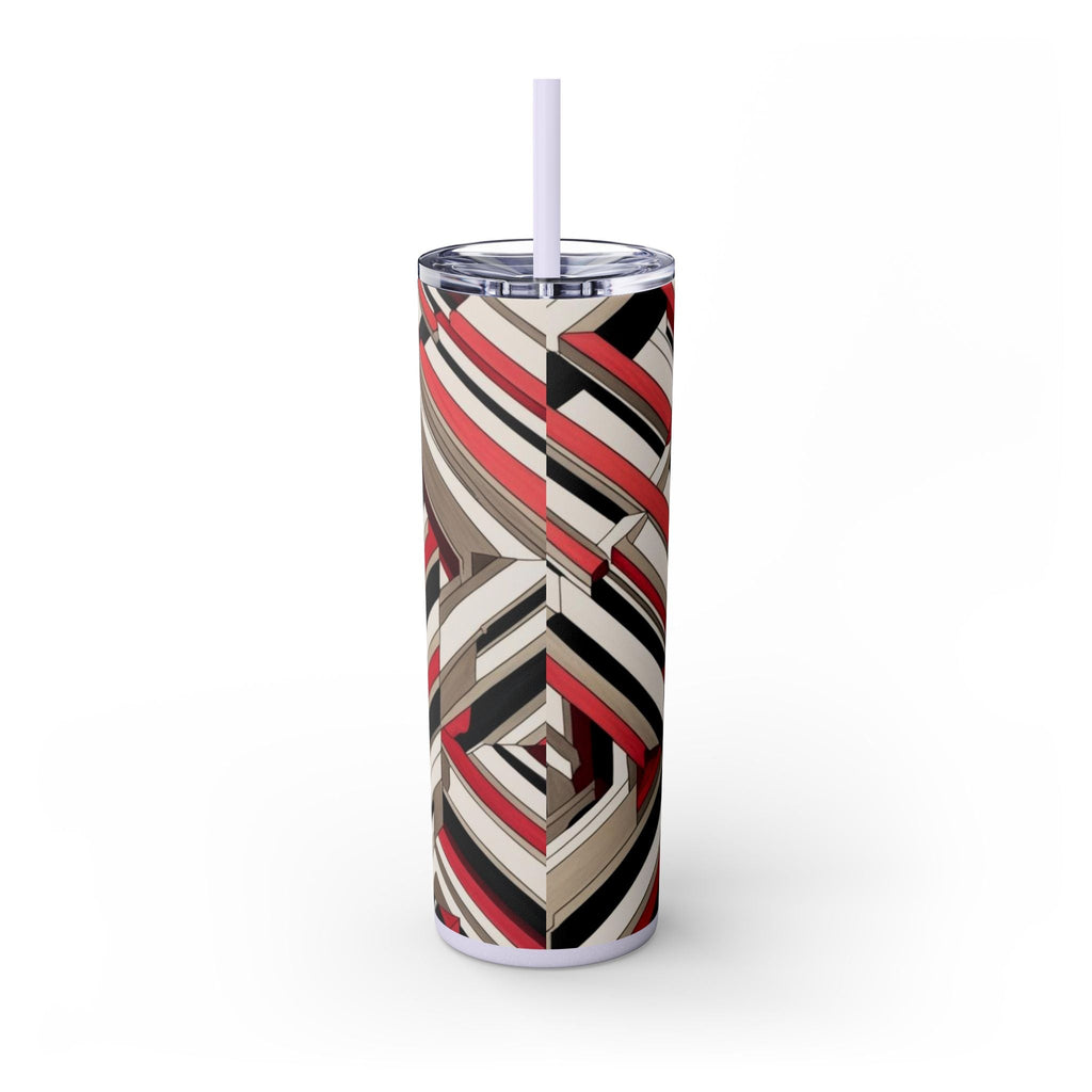 Skinny Tumbler with Straw – 20 oz Stainless Steel Cup