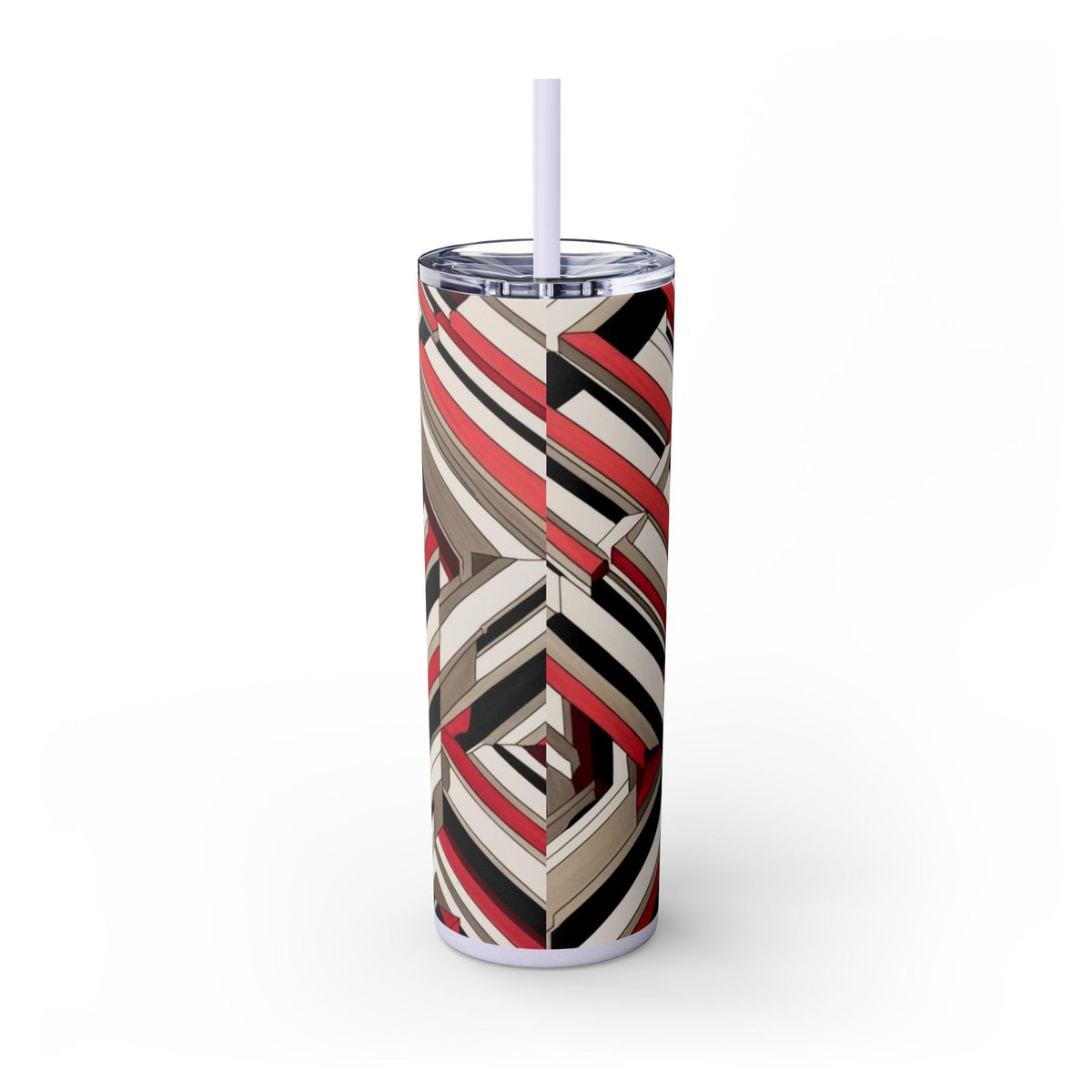 Skinny Tumbler with Straw – 20 oz Stainless Steel Cup