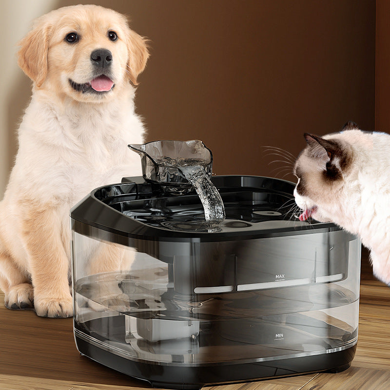 Smart Automatic Circulating Filtration Pet Water Fountain With A Large Capacity