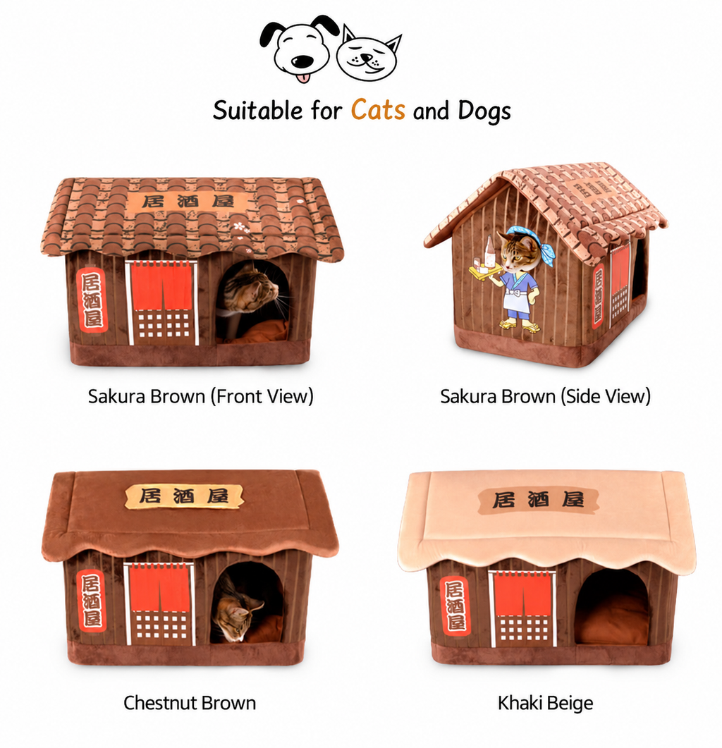 Izakaya Style Dog House Pet Kennel