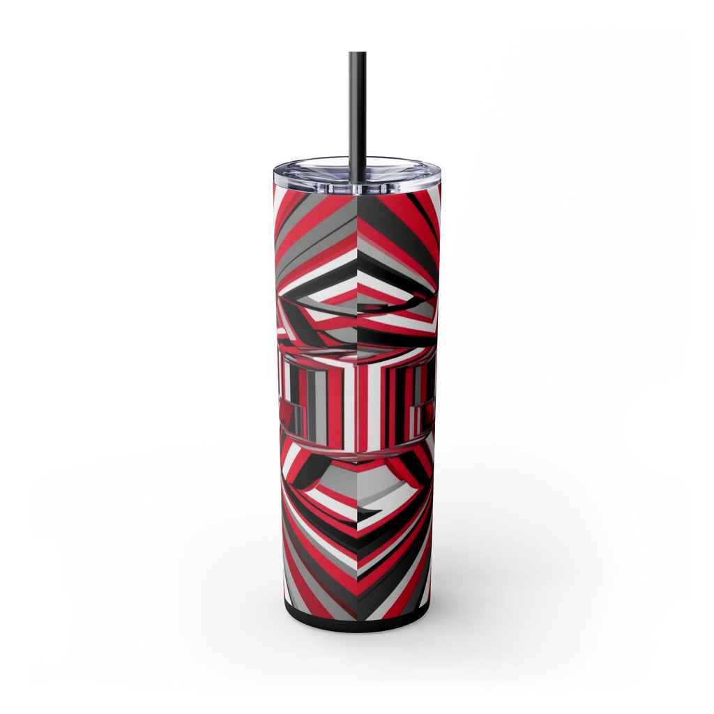 Skinny Tumbler with Straw – 20 oz Stainless Steel Cup