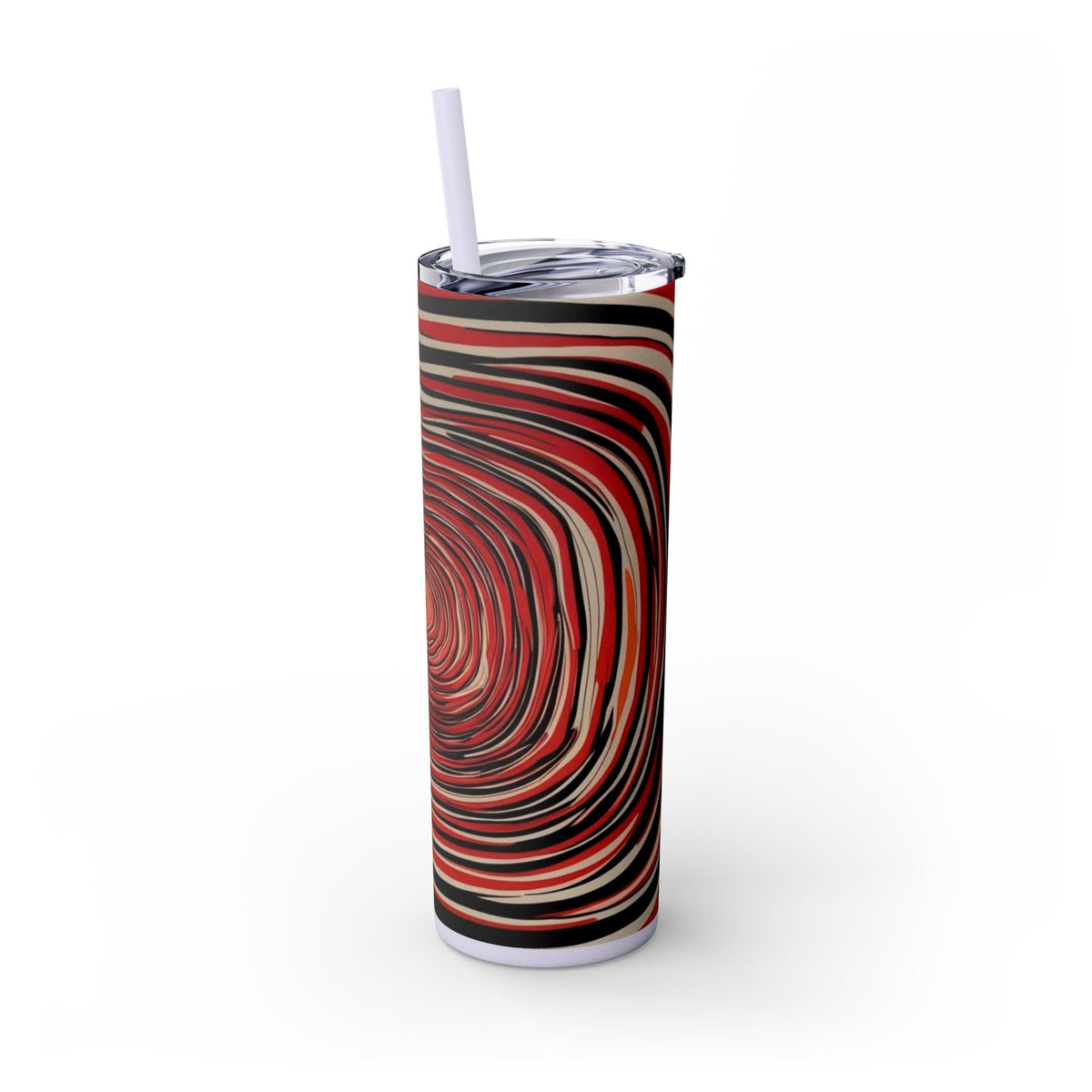 Skinny Tumbler with Straw – 20 oz Stainless Steel Cup