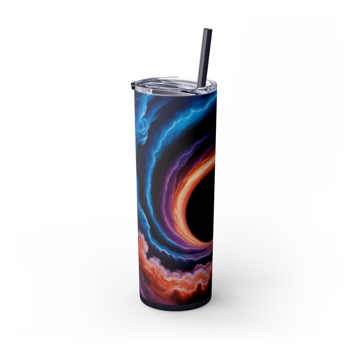 Skinny Tumbler with Straw – 20 oz Stainless Steel Cup