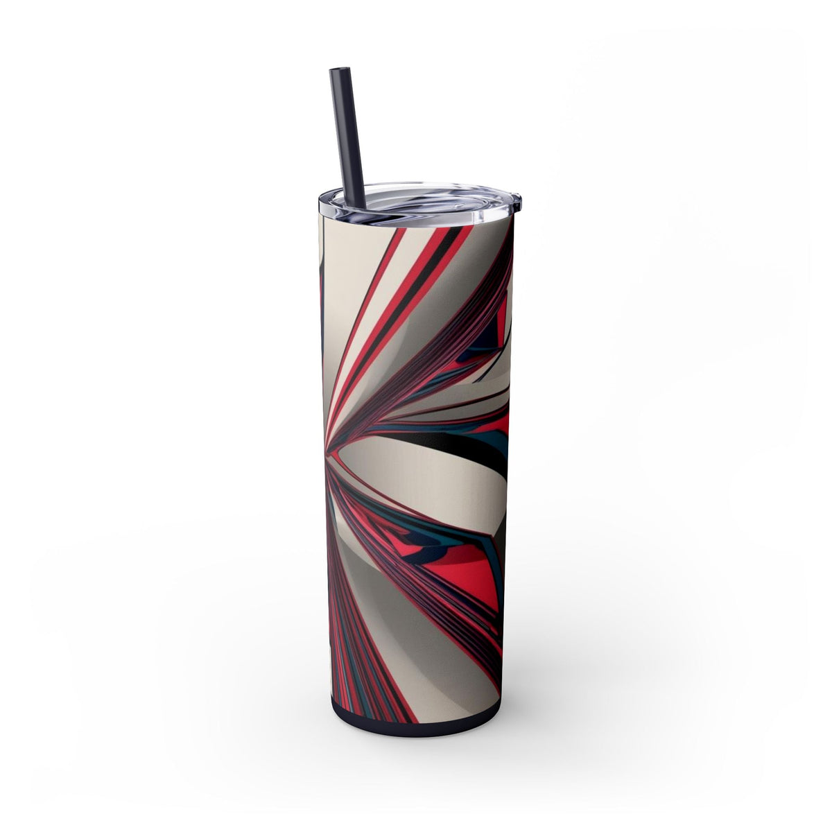 Skinny Tumbler with Straw – 20 oz Stainless Steel Cup