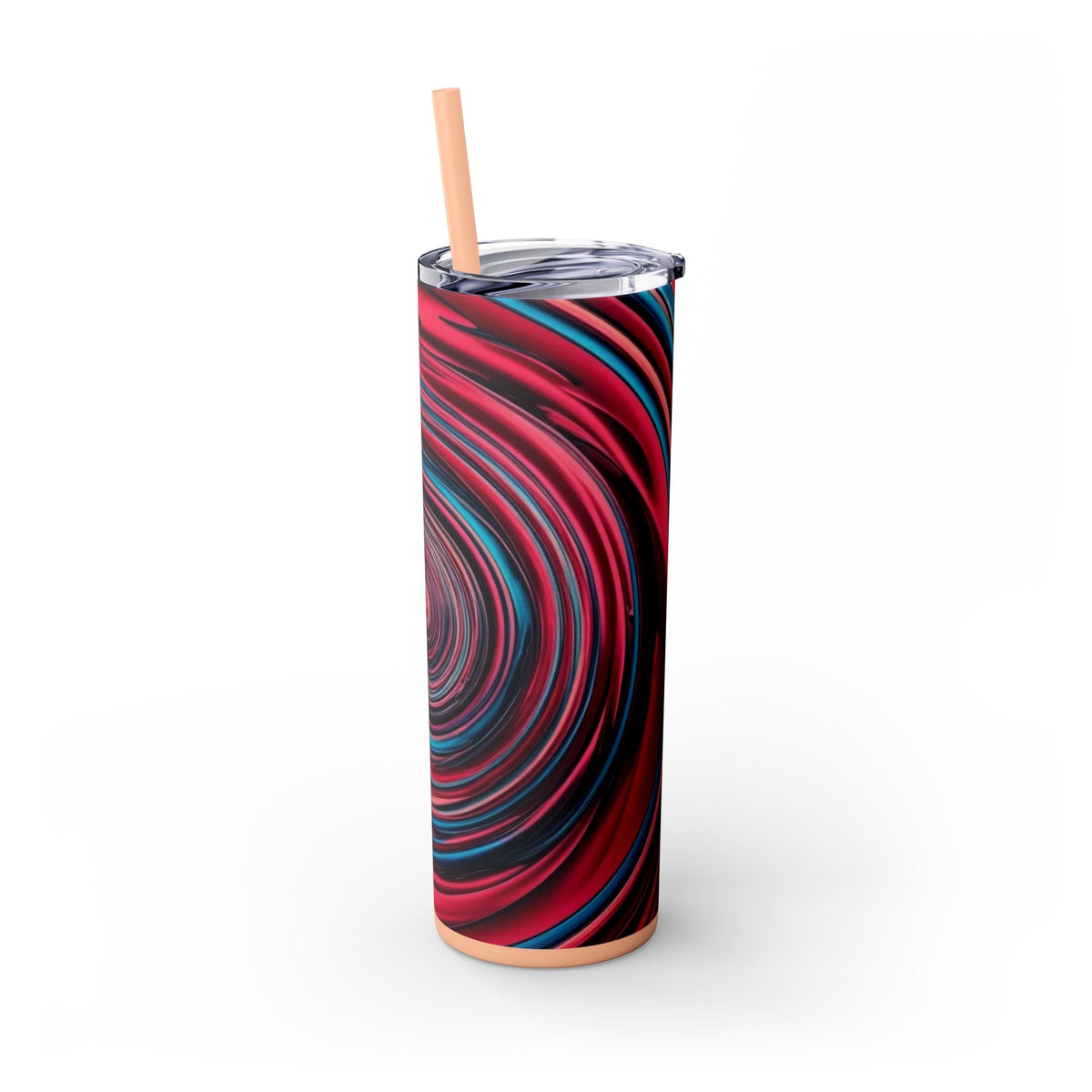 Skinny Tumbler with Straw – 20 oz Stainless Steel Cup