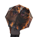48" Semi-Automatic Umbrella – Windproof Large Travel Rain Umbrella