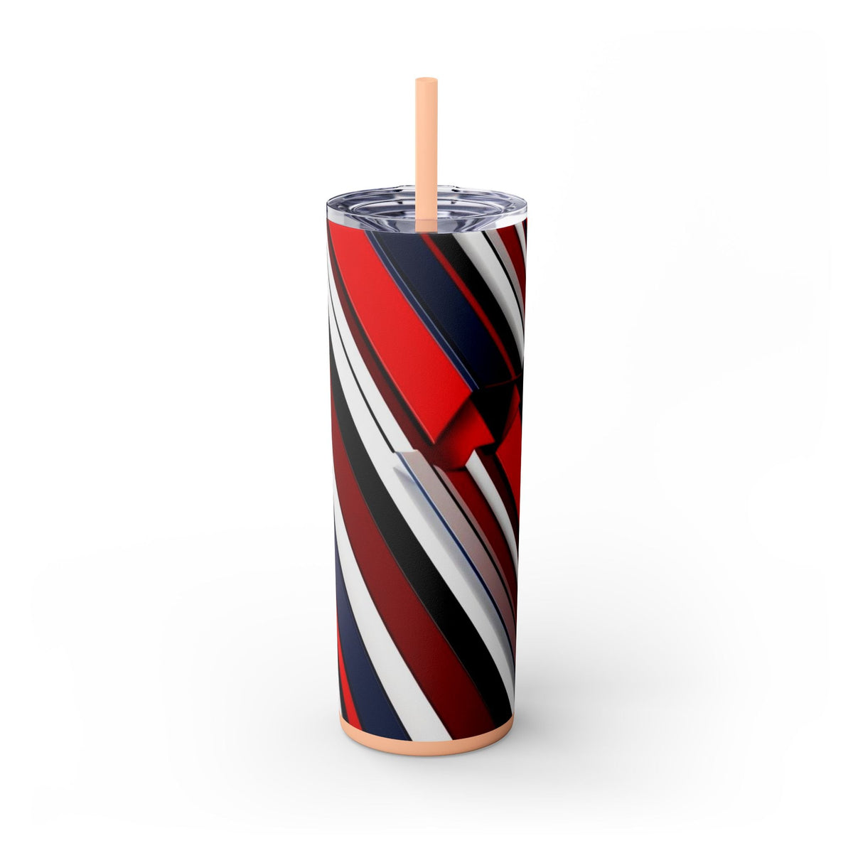 Skinny Tumbler with Straw – 20 oz Stainless Steel Cup