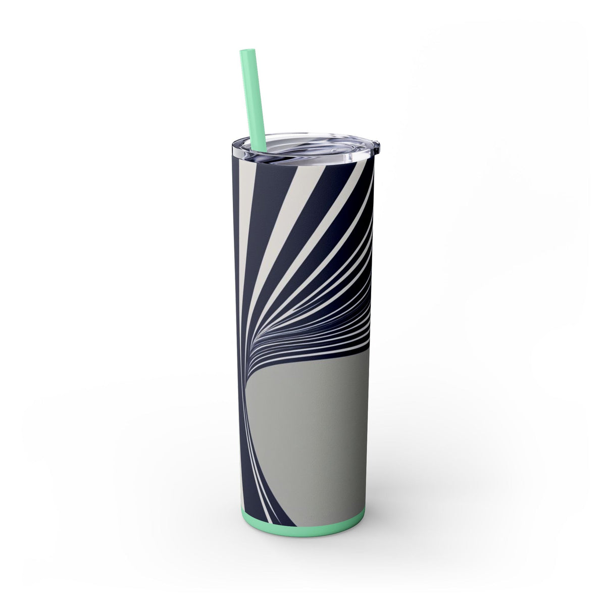Skinny Tumbler with Straw – 20 oz Stainless Steel Cup