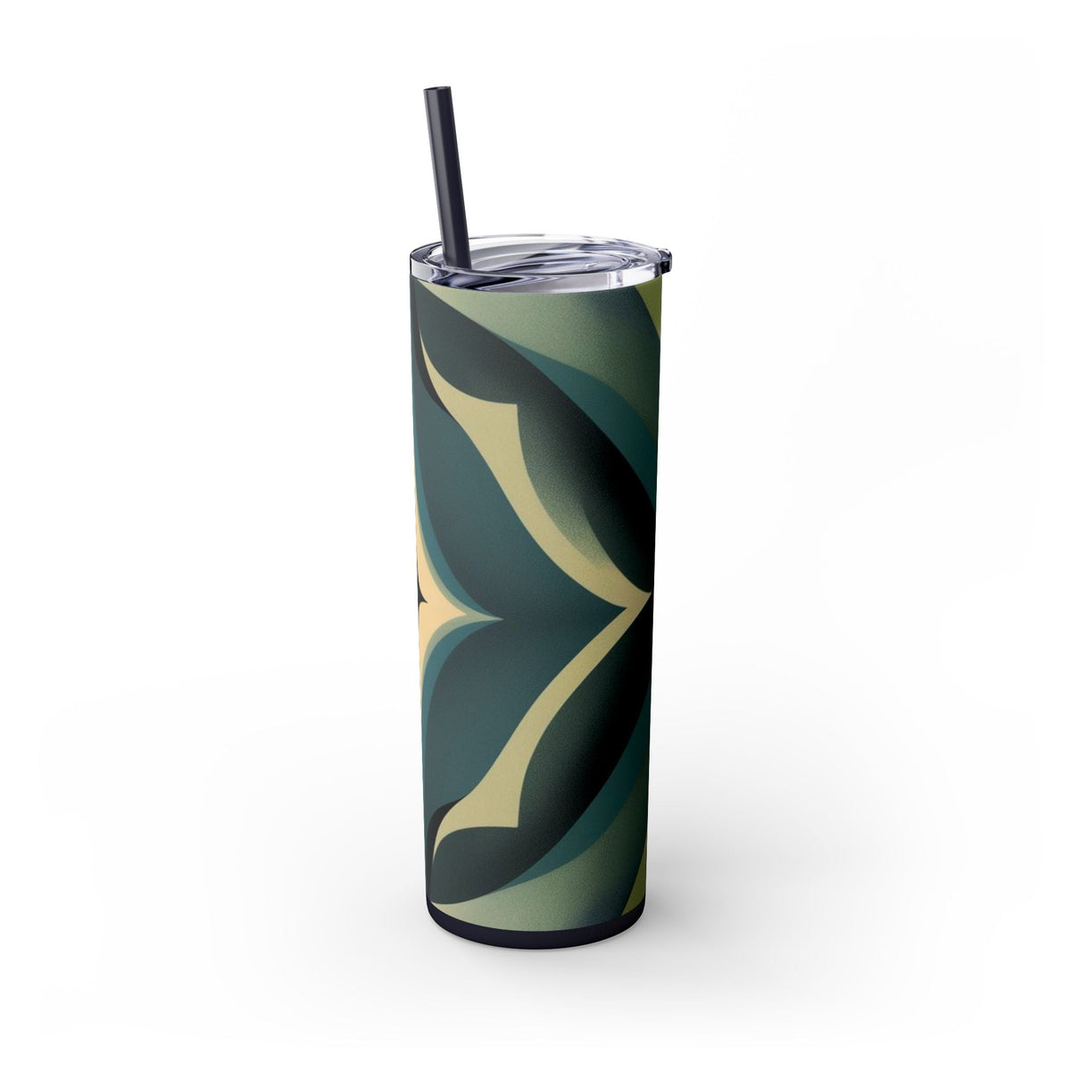 Skinny Tumbler with Straw – 20 oz Stainless Steel Cup