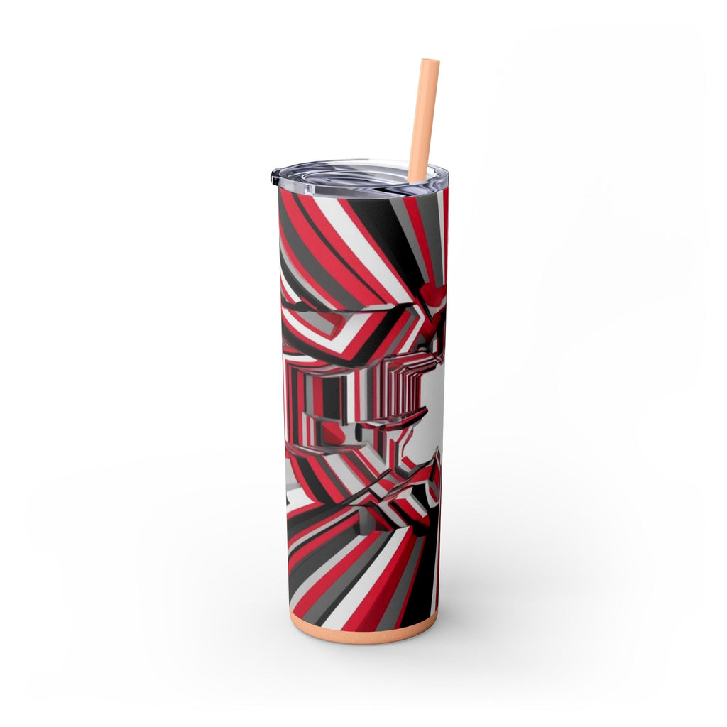 Skinny Tumbler with Straw – 20 oz Stainless Steel Cup
