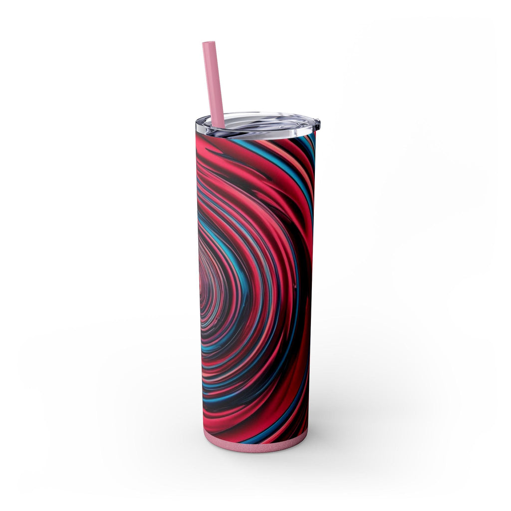Skinny Tumbler with Straw – 20 oz Stainless Steel Cup