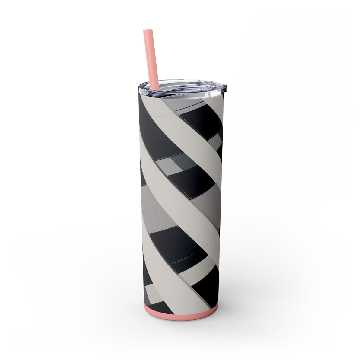 Skinny Tumbler with Straw – 20 oz Stainless Steel Cup