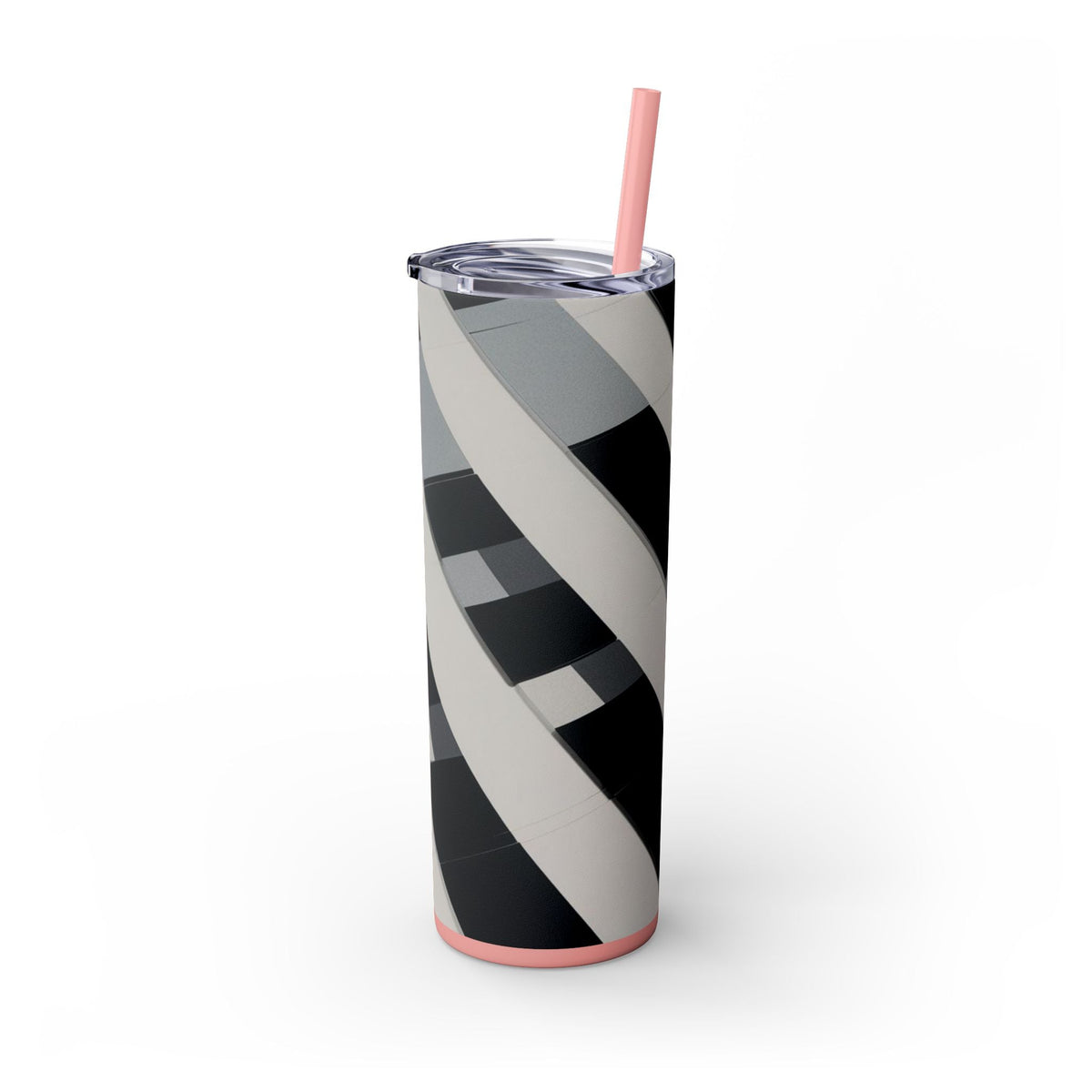 Skinny Tumbler with Straw – 20 oz Stainless Steel Cup