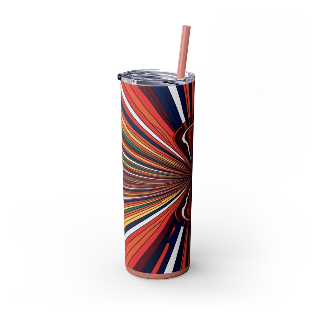 Skinny Tumbler with Straw – 20 oz Stainless Steel Cup