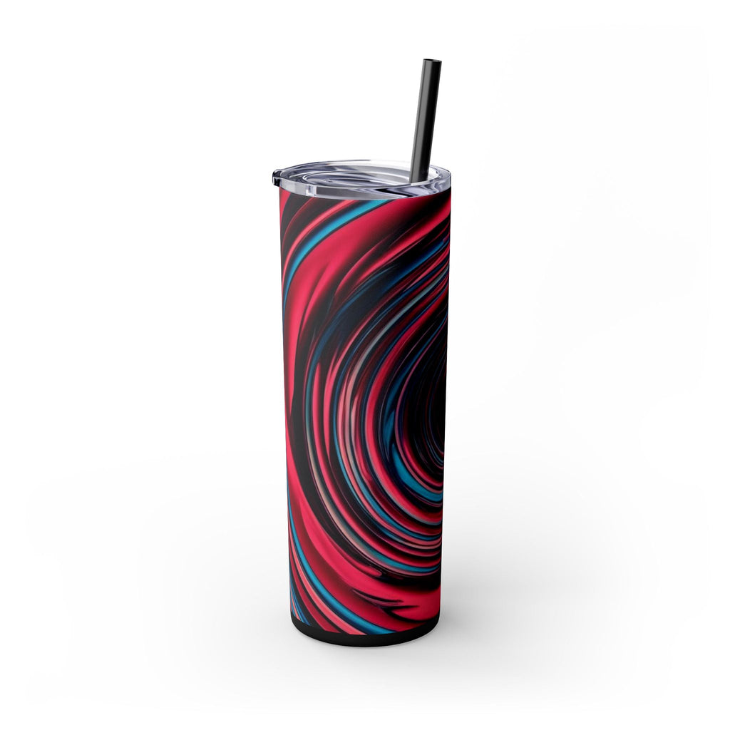 Skinny Tumbler with Straw – 20 oz Stainless Steel Cup