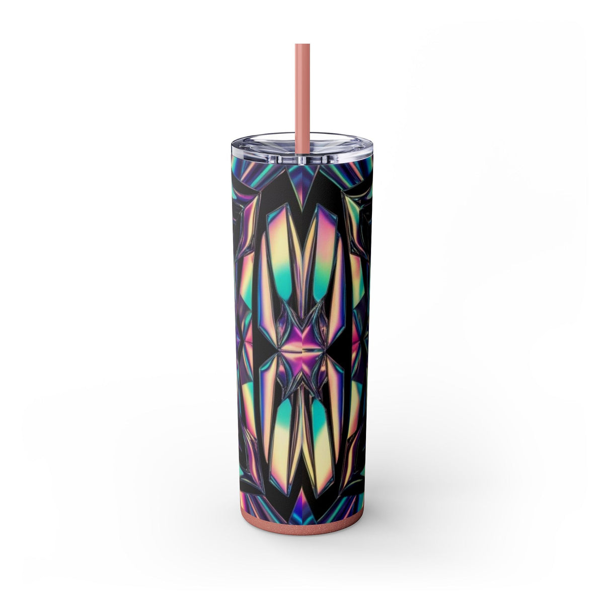 Skinny Tumbler with Straw – 20 oz Stainless Steel Cup