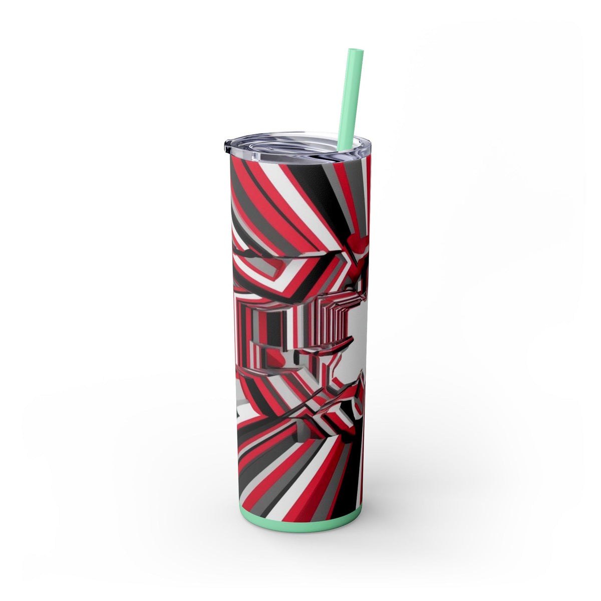 Skinny Tumbler with Straw – 20 oz Stainless Steel Cup