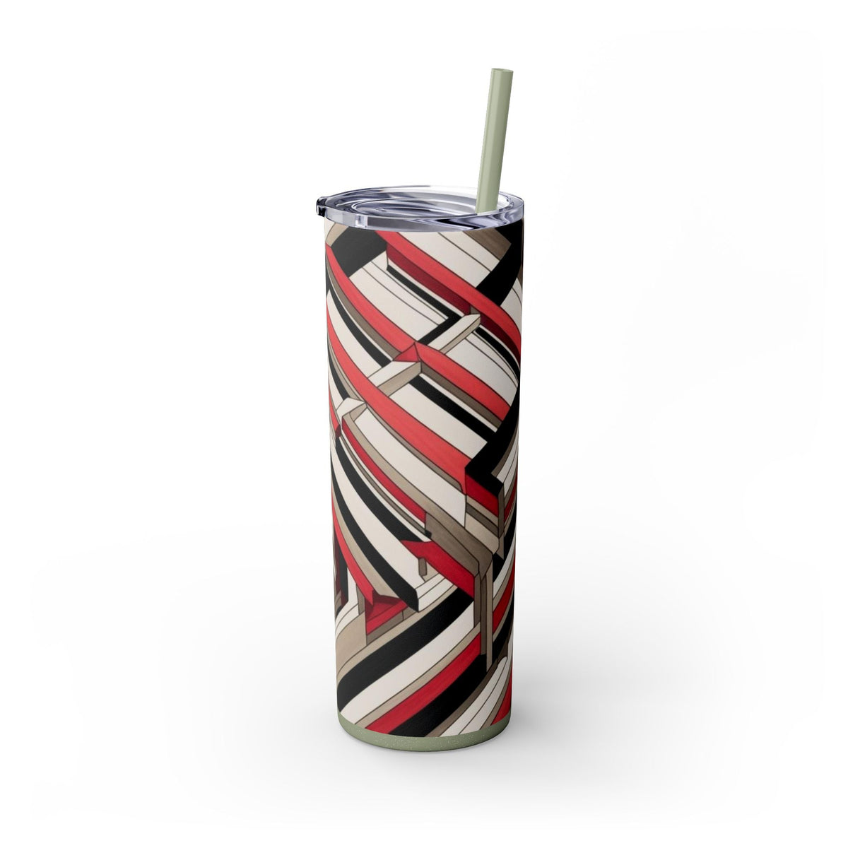 Skinny Tumbler with Straw – 20 oz Stainless Steel Cup