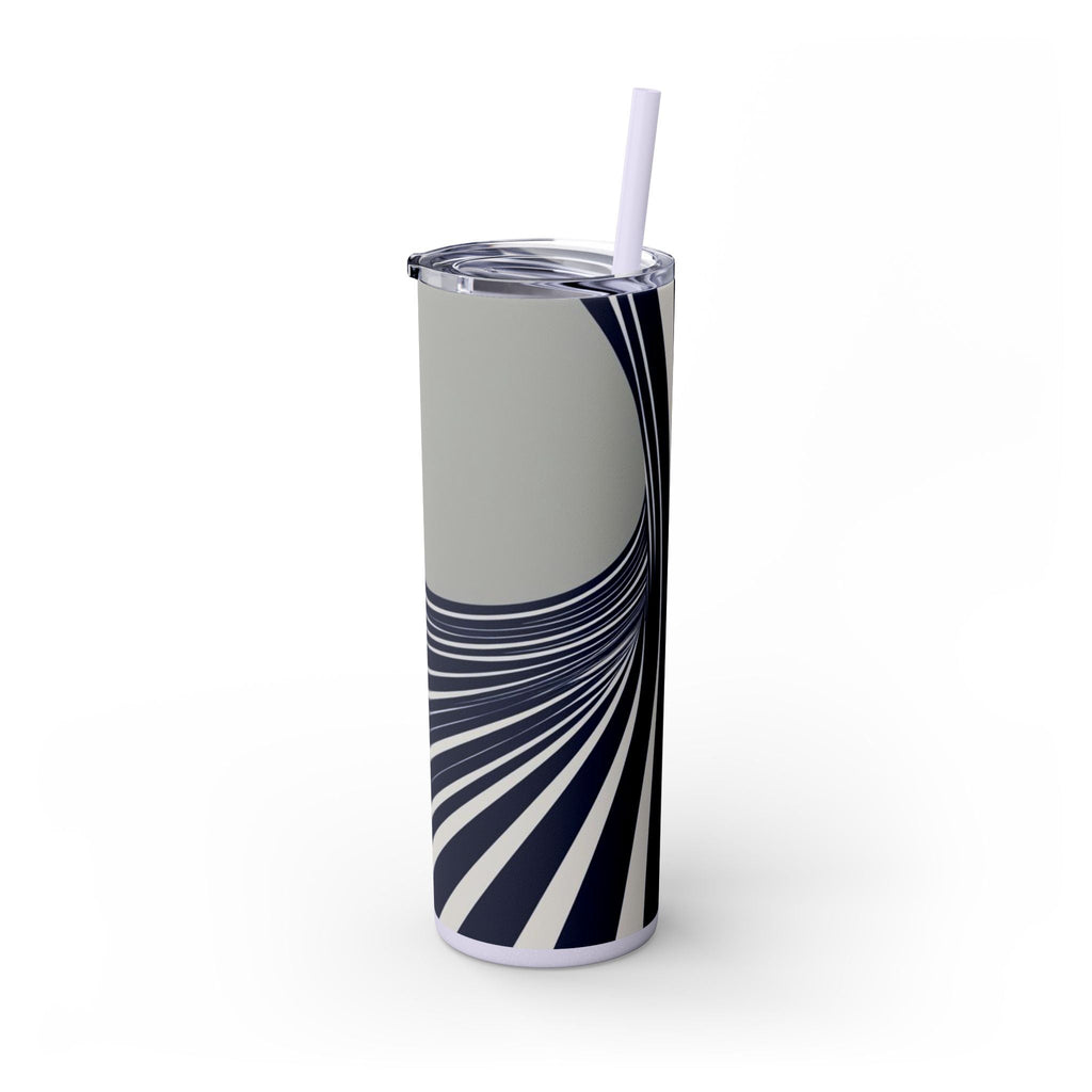 Skinny Tumbler with Straw – 20 oz Stainless Steel Cup