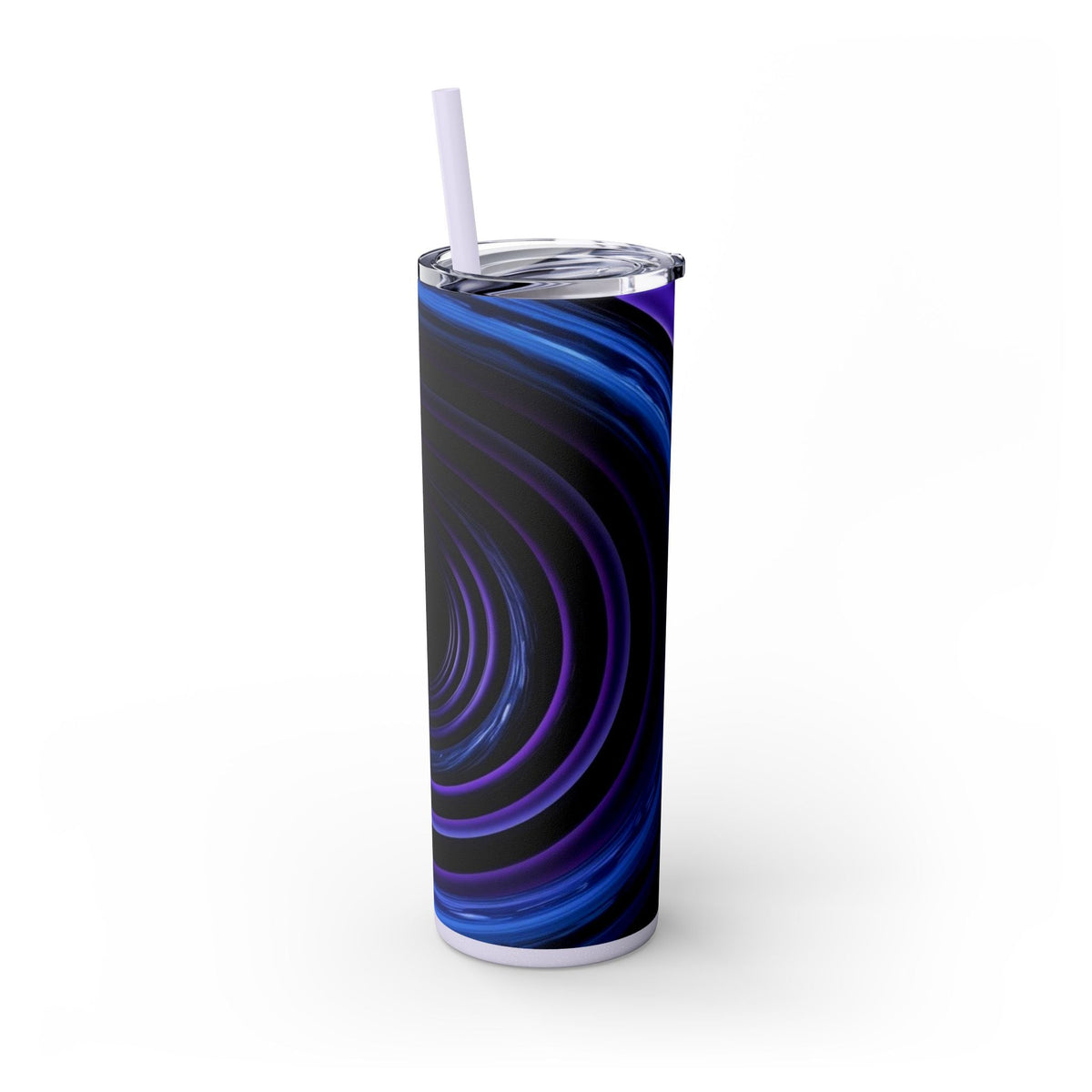Skinny Tumbler with Straw – 20 oz Stainless Steel Cup