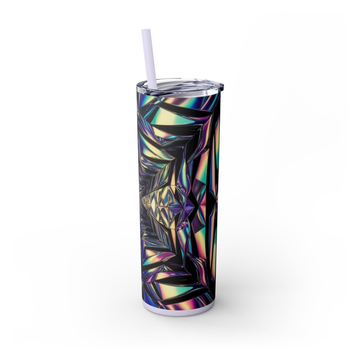 Skinny Tumbler with Straw – 20 oz Stainless Steel Cup
