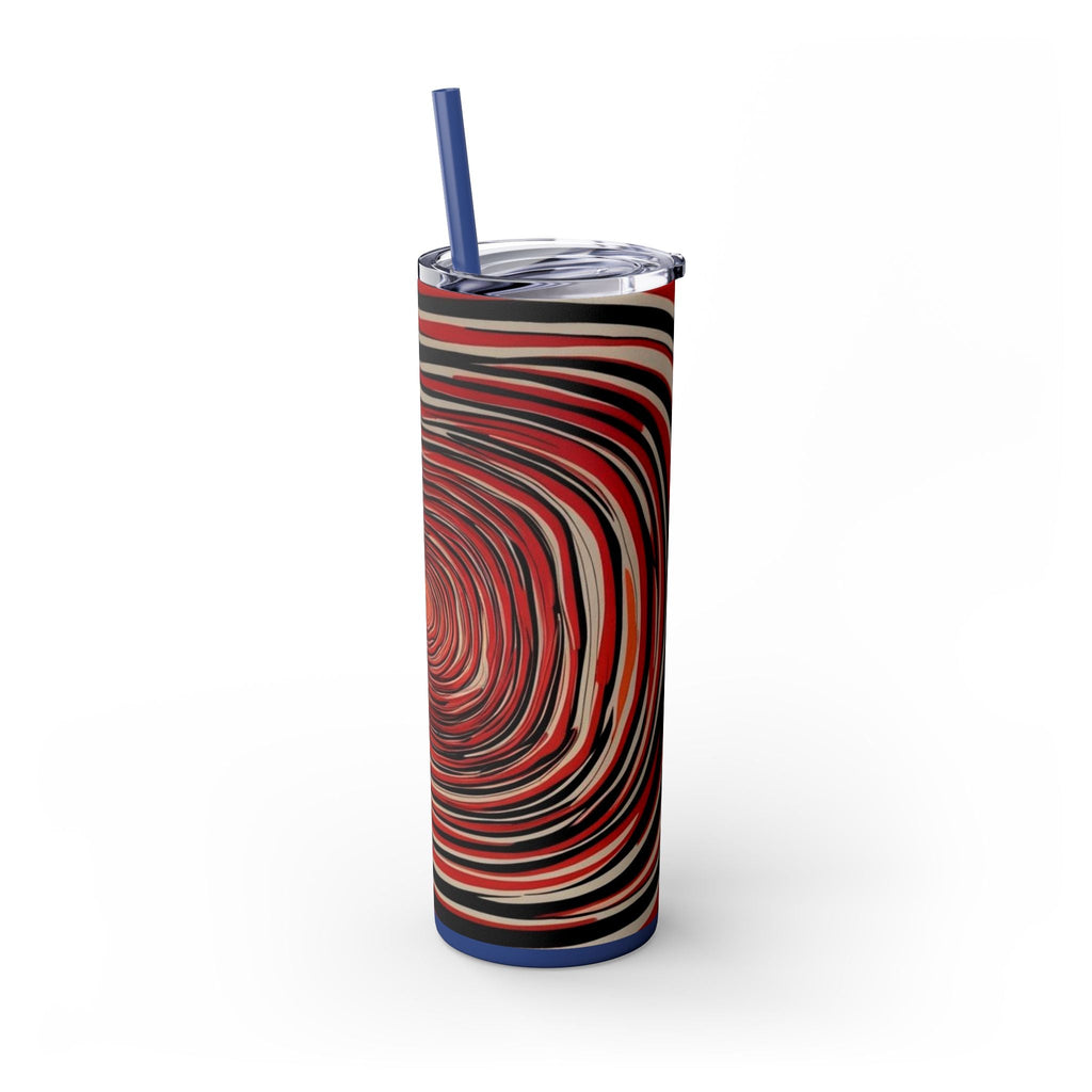 Skinny Tumbler with Straw – 20 oz Stainless Steel Cup