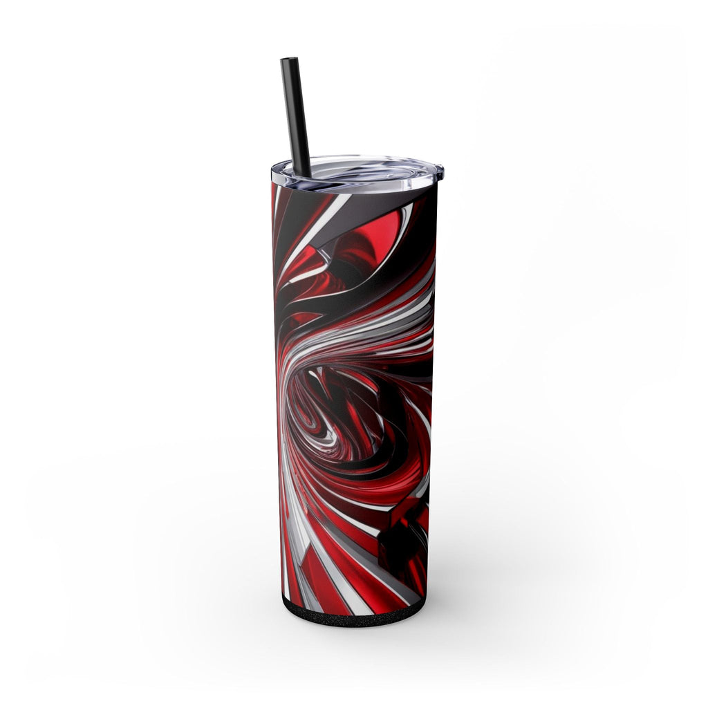 Skinny Tumbler with Straw – 20 oz Stainless Steel Cup