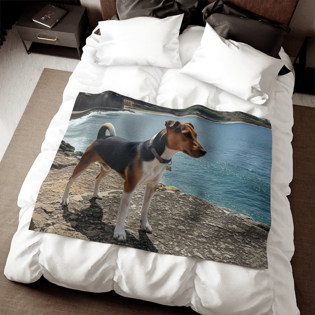 Teddy Roosevelt Terrier Blanket