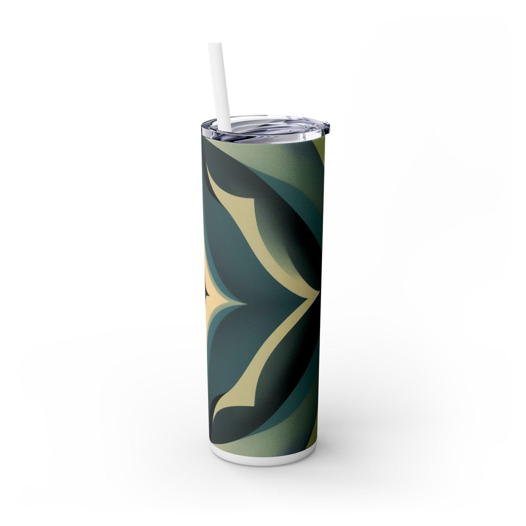 Skinny Tumbler with Straw – 20 oz Stainless Steel Cup