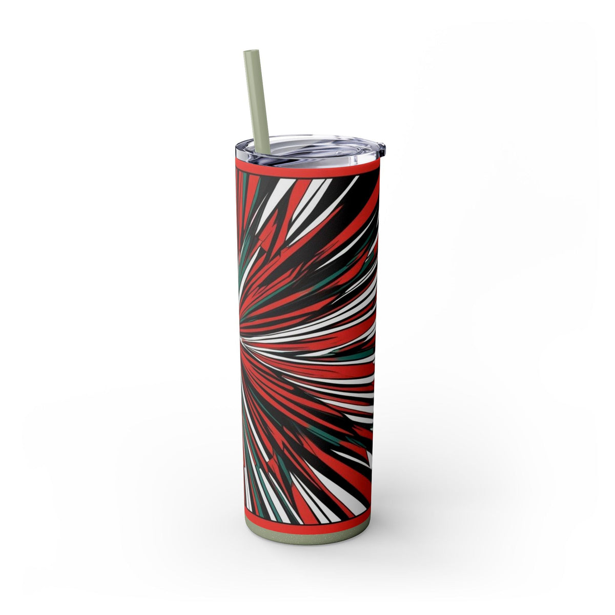 Skinny Tumbler with Straw – 20 oz Stainless Steel Cup