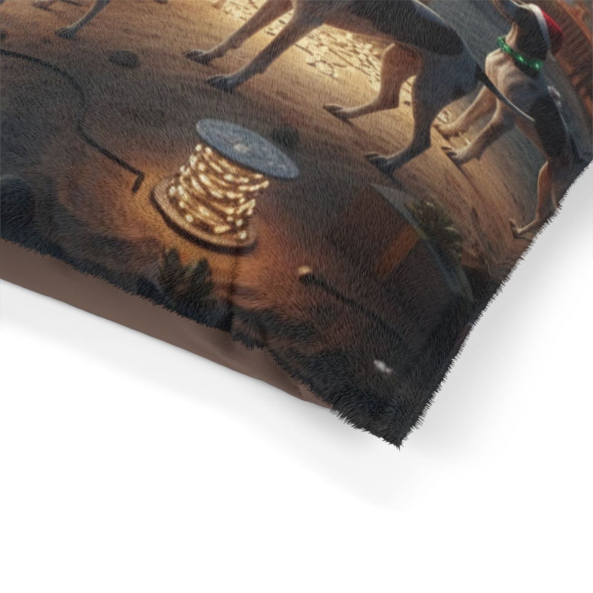 Coastal Holiday Decorating Party Pet Bed