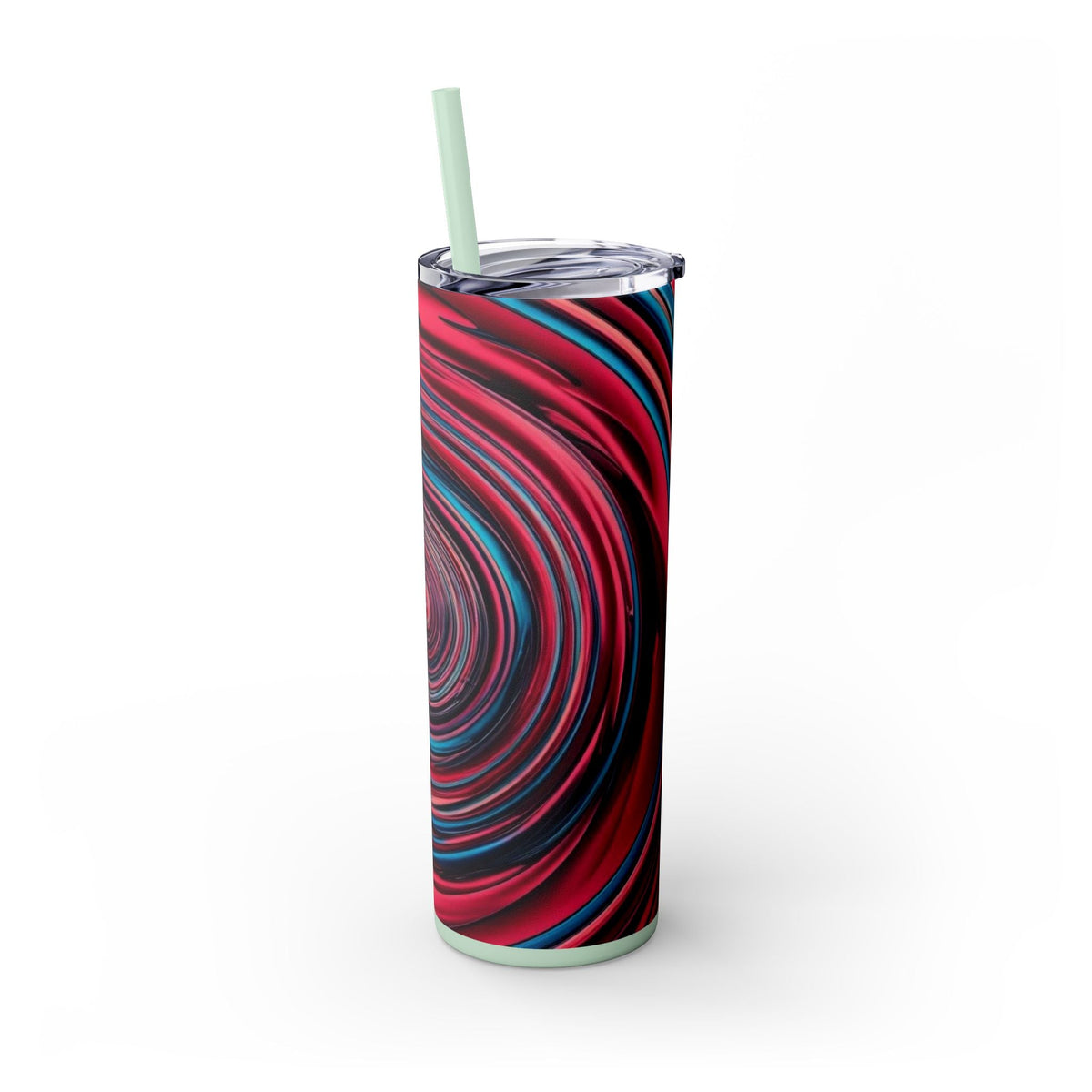 Skinny Tumbler with Straw – 20 oz Stainless Steel Cup