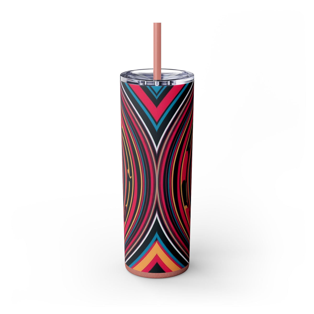 Skinny Tumbler with Straw – 20 oz Stainless Steel Cup
