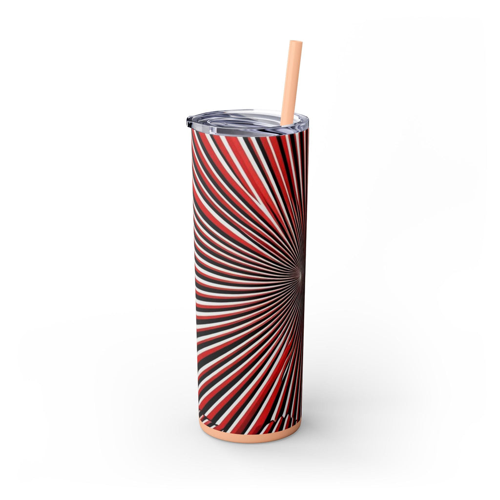 Skinny Tumbler with Straw – 20 oz Stainless Steel Cup