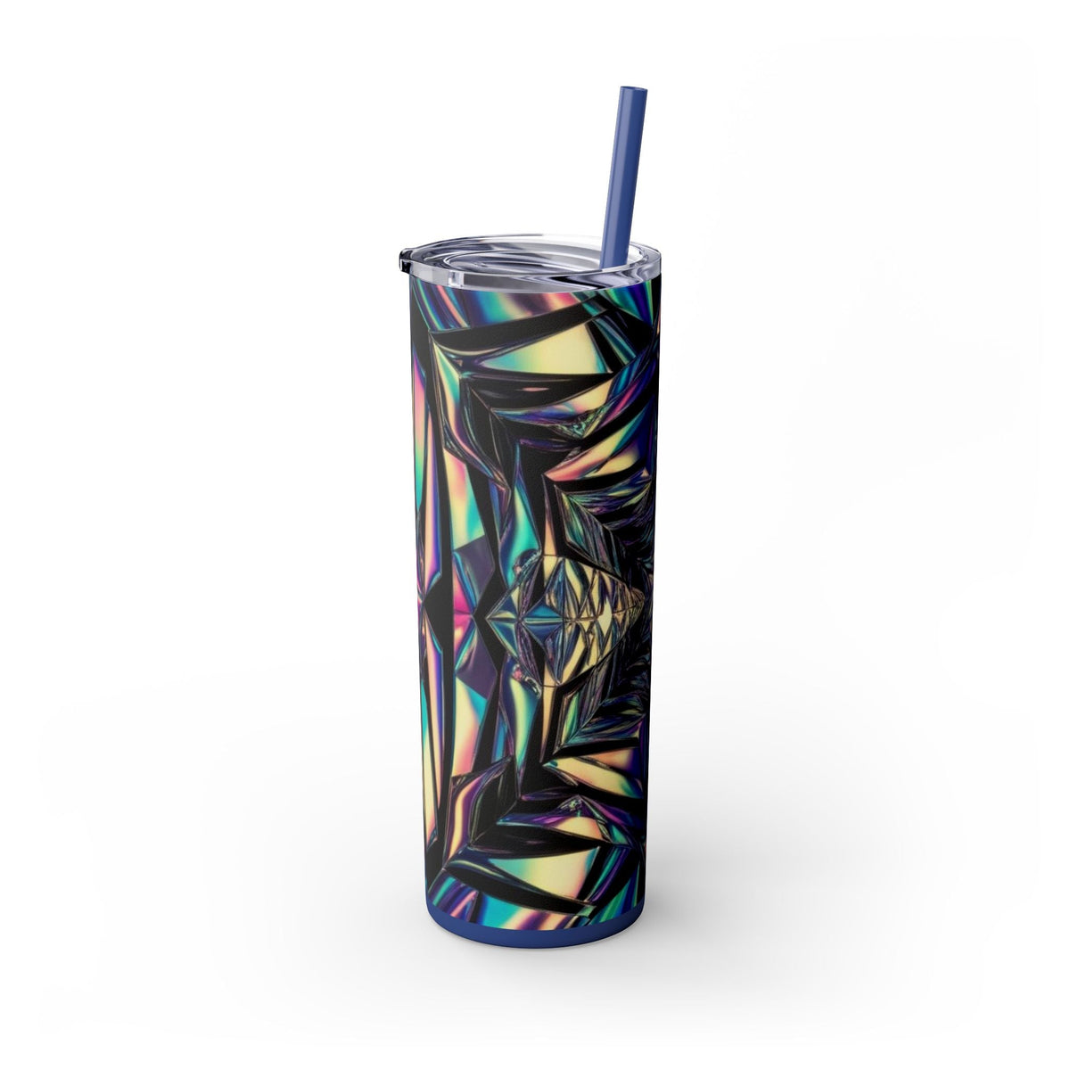 Skinny Tumbler with Straw – 20 oz Stainless Steel Cup