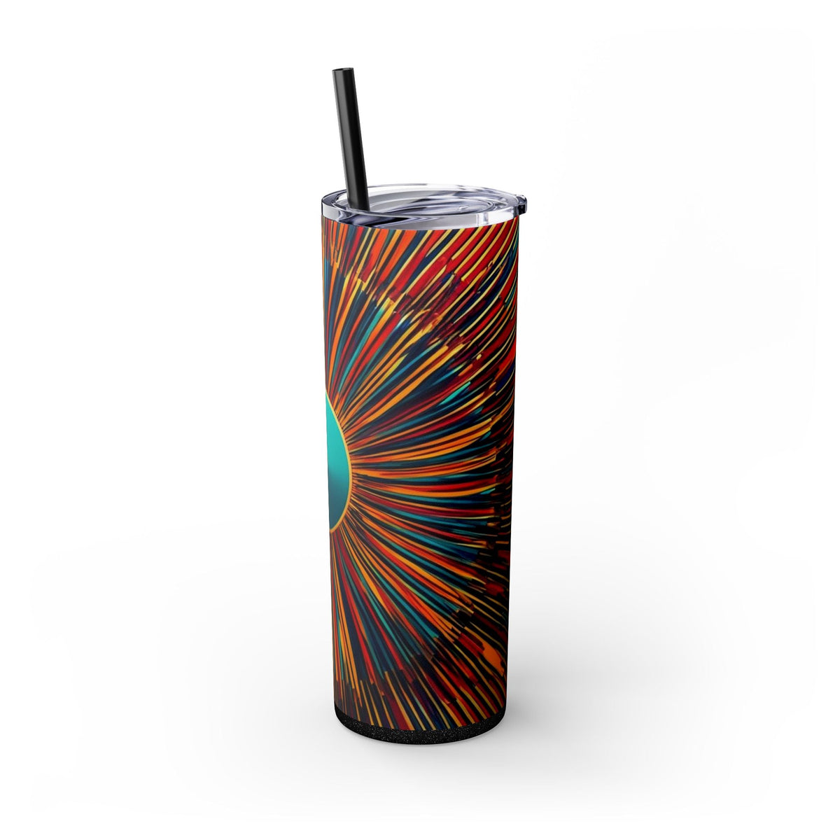 Skinny Tumbler with Straw – 20 oz Stainless Steel Cup