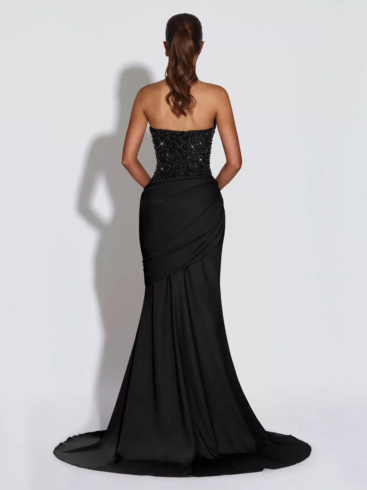 Sequin Halter Neck Maxi Dress