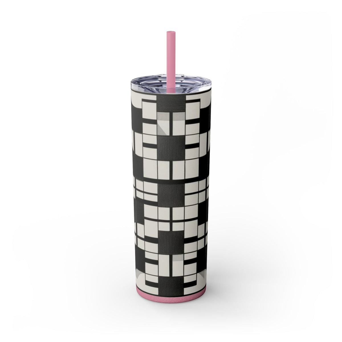 Skinny Tumbler with Straw – 20 oz Stainless Steel Cup