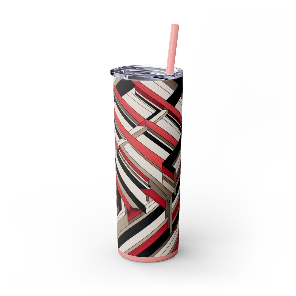 Skinny Tumbler with Straw – 20 oz Stainless Steel Cup