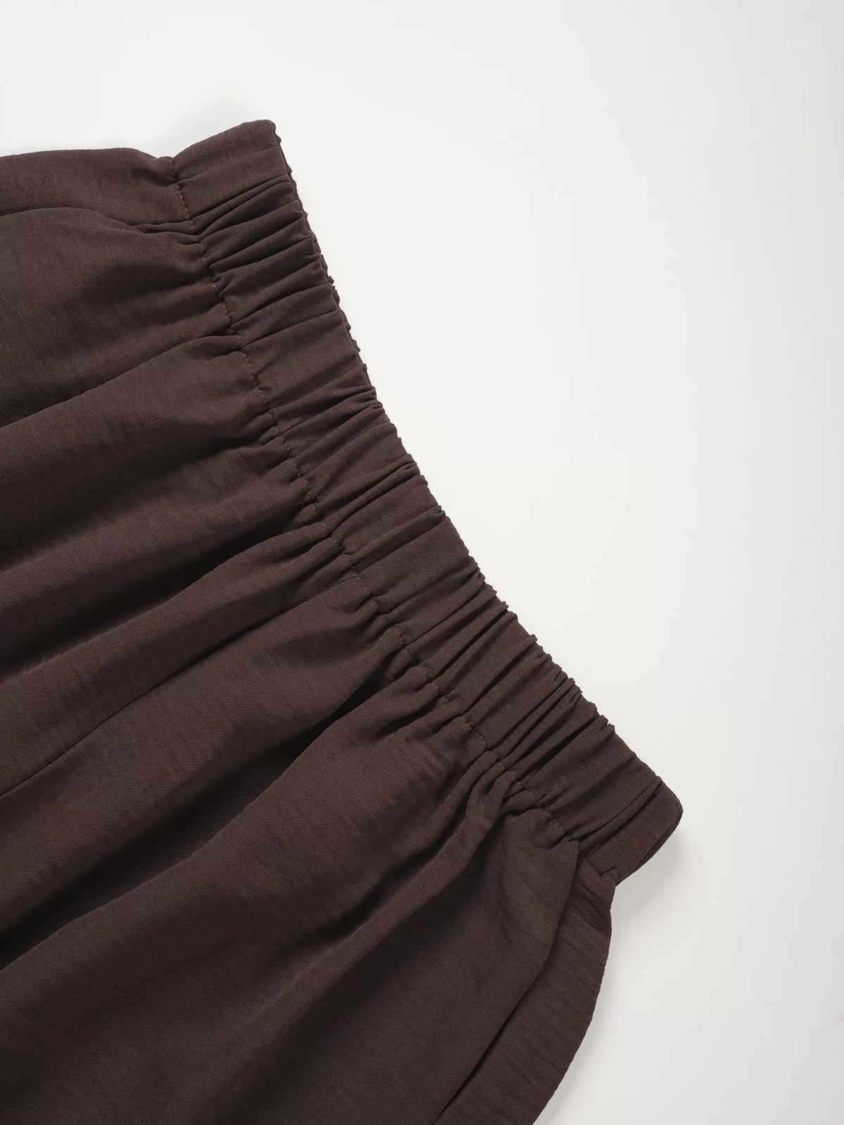 Button-Down Vest & Wide Leg Pants Set