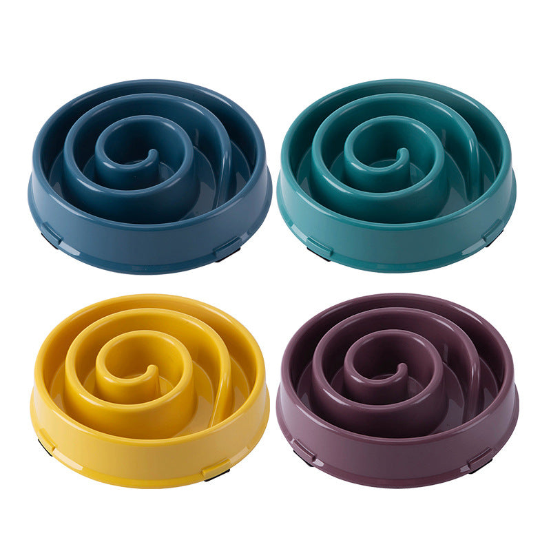 Slow Feeding Bowl for Dogs and Cats Anti-Slip and Anti-Choking Pet Feeder Pet Supplies