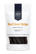 Beef Liver Jerky Strips for Dogs – 5 oz