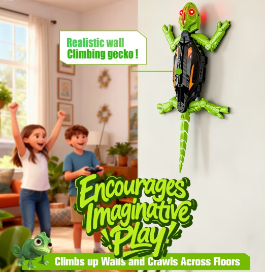 Wall Climbing RC Gecko – Remote Control Lizard Robot