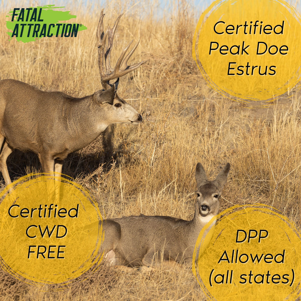 Deer Attractant; Realtree Fatal Attraction Deer Attractant Peak Doe Estrus