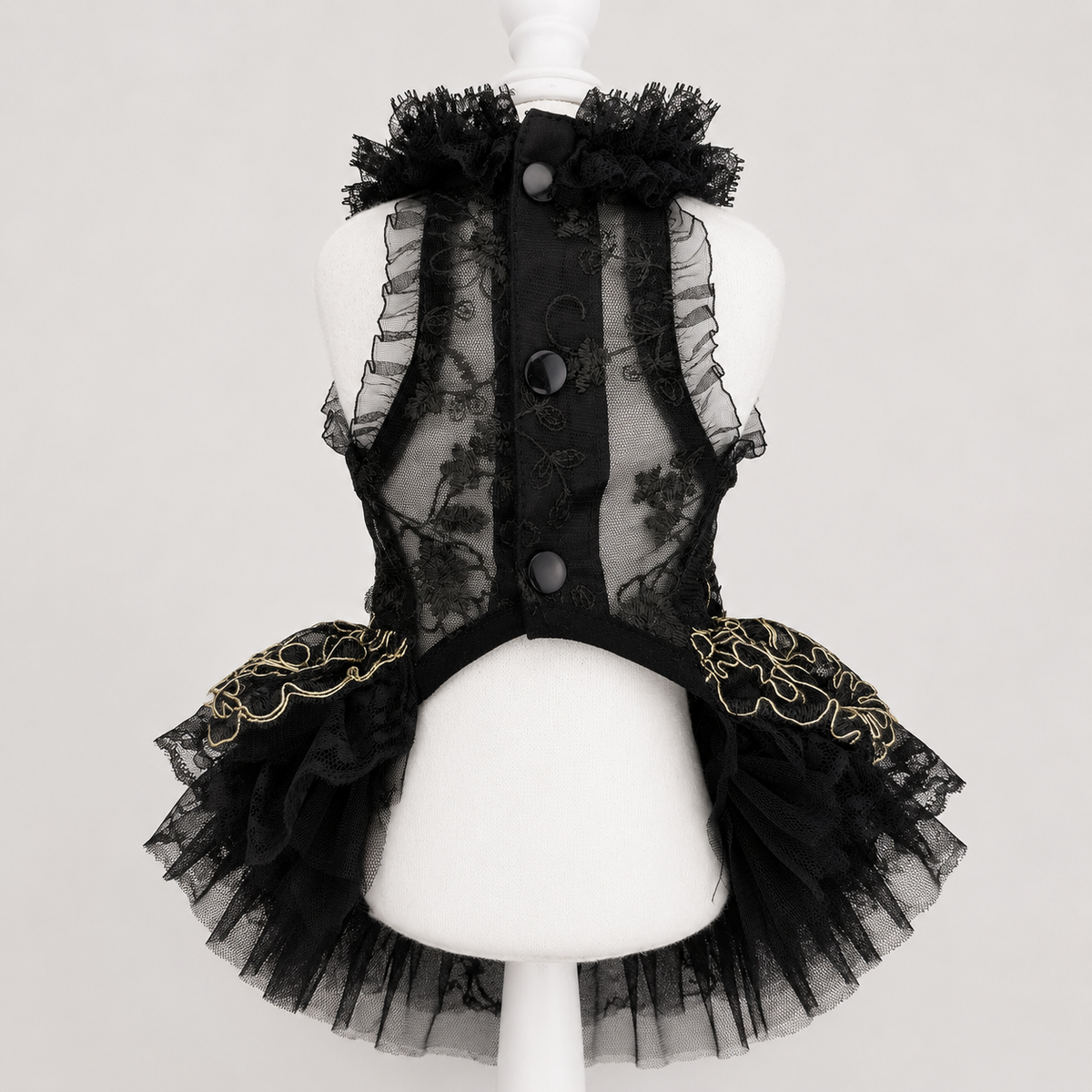 Princess Lace Tutu Puppy Outfit