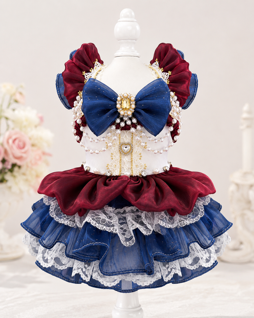 Royal Lace Tutu Dog Dress
