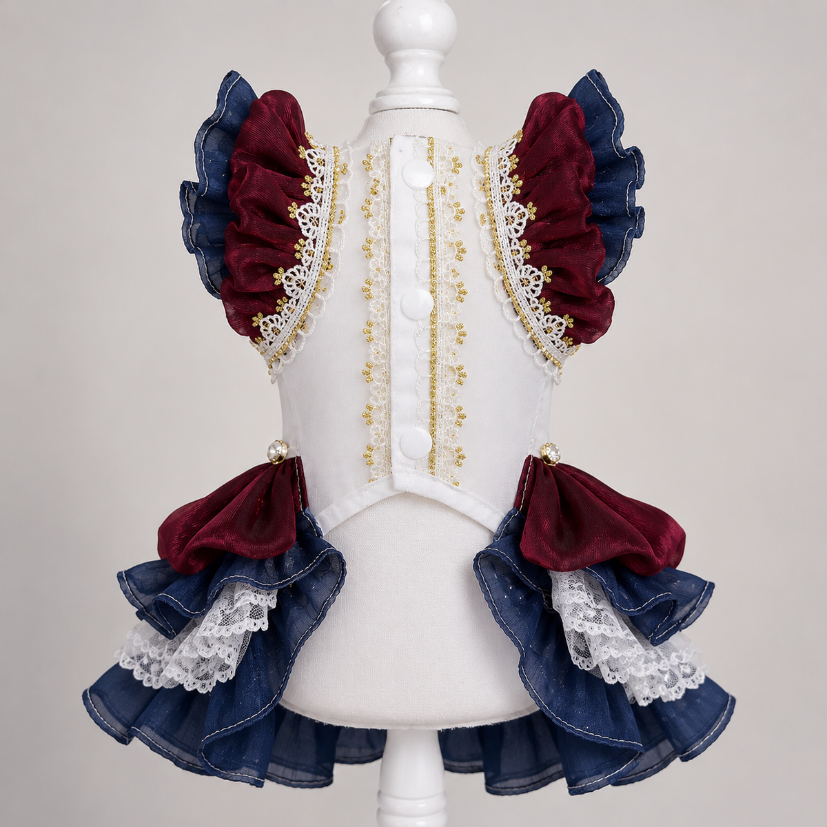 Royal Lace Tutu Dog Dress