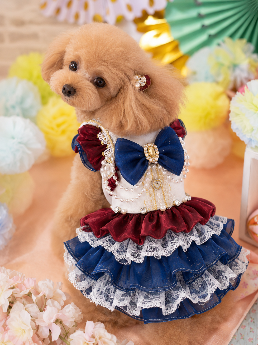 Royal Lace Tutu Dog Dress