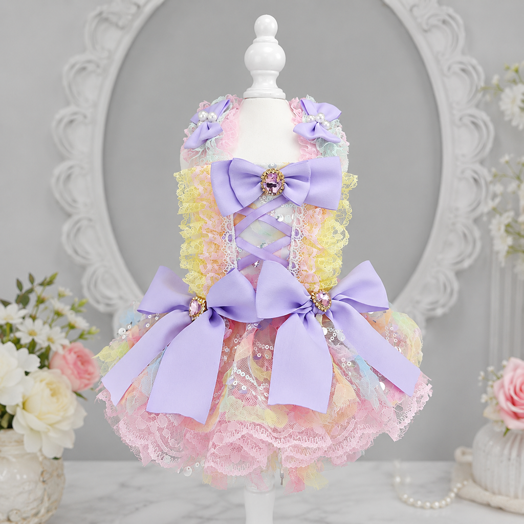Princess Lace Tutu Dog Dress